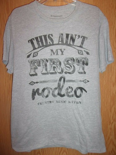Country music nation - gray, t