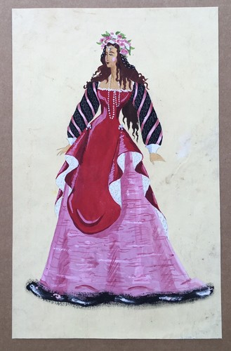 Dessin original gouache - original,