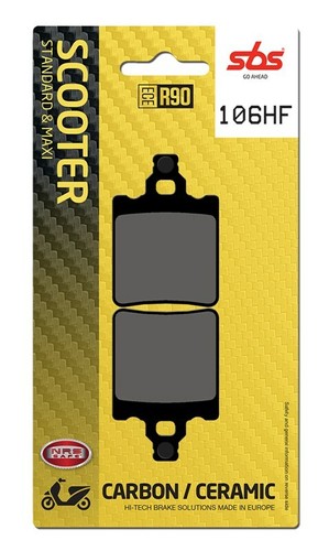 Sbs 106hf plaquettes frein - 106hf,
