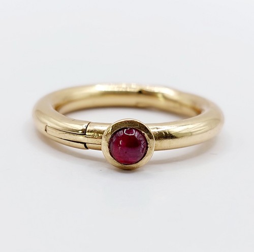 Bague ouvrante vintage 18k - bague,