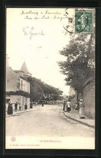 CPA Le Gravier, Une Rue 1907 