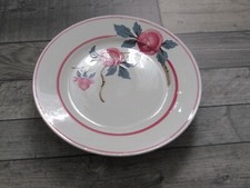 Compotier / plat à gâteaux sur piédouche ancien  St Amand Céranord France