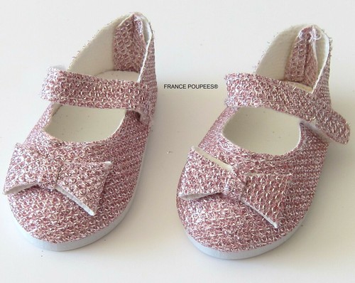 Chaussures 3cm pour poupées - pour,