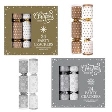 24 Paquet Noël Fête Crackers