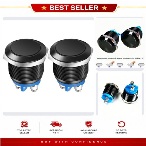 Interrupteurs poussoirs mm - 19,