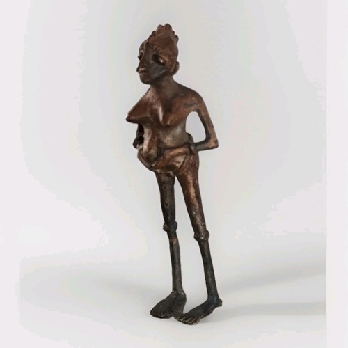 Sculpture bronze art africain
