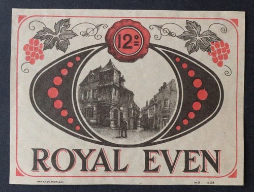 Ancienne étiquette vin - , royal