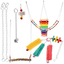  6 Pcs Balançoire Au Poulet Poules Accessoires Jouets De Poulailler