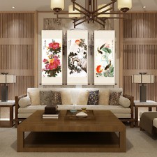 1 X Chinois Soie Défiler