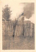 Maisons en feu russes. Attaque