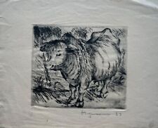 Gravure À L'Eau-forte Bien