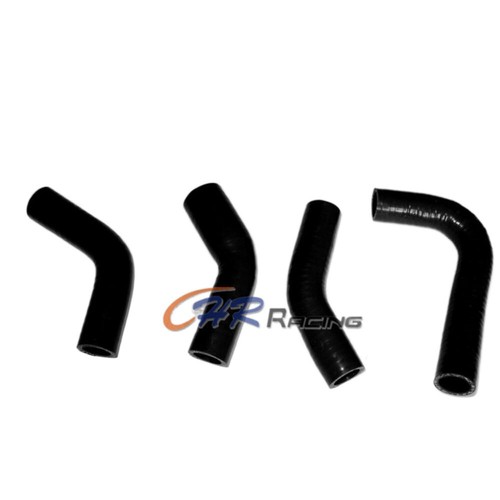 Radiator silicone black hose - black,