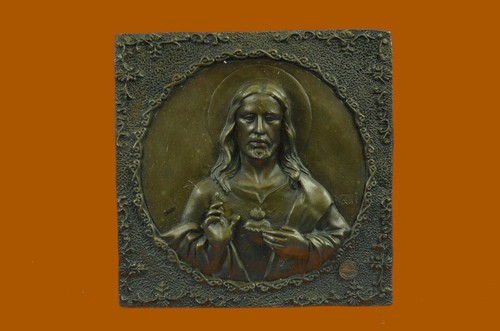 Statue murale bronze de - statue, en
