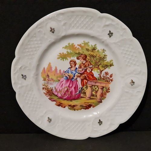 Assiette porcelaine de - en,