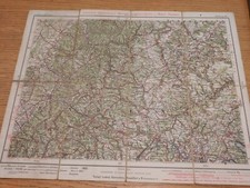 CARTE ANCIEN TOILE Ravenstein