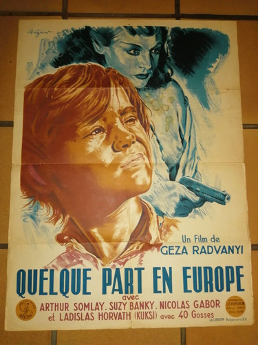 Ancienne affiche cinéma