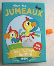 Jeu des Jumeaux Observation et rapidité Auzou Année 2018 Dès 4 ans