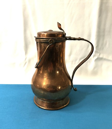 Ancien coquemar cuivre - ancien,