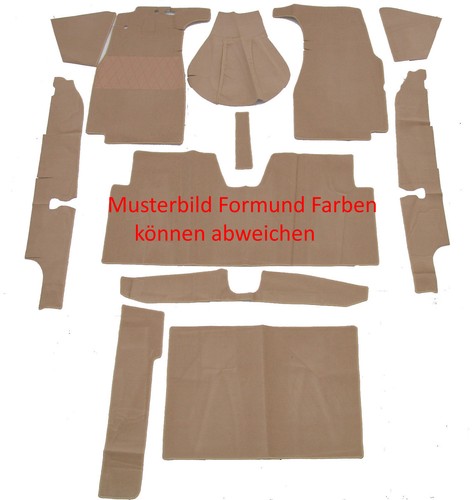 Ensemble complet tapis - ensemble, de