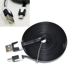 Câble HQRP long 10 pieds USB vers micro USB pour Google Chromecast H2G2-42 MS...