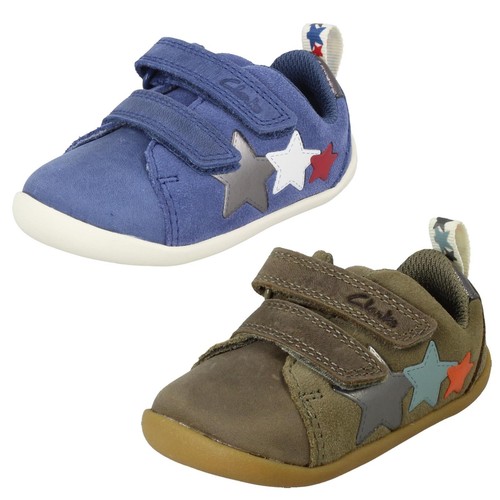 Garçons clarks cuir - cuir, avant