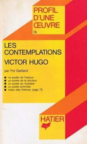 Profil une oeuvre hugo - hugo:, les