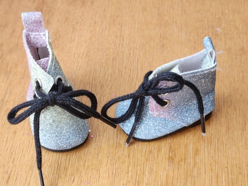 Chaussure bleu poupée paola - r,