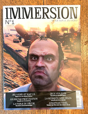 Revue IMMERSION 1 1er numéro Épuisé Très bon état magazine livre mook jeux Vidéo