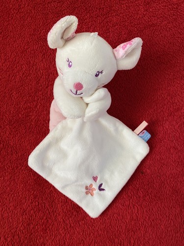 Doudou souris blanche - 🇫🇷doudou,