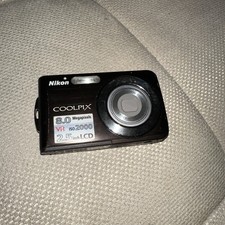 Nikon Coolpix S210 Rouge - Compact Digital 8Mpx - Sans Batterie Non Testé