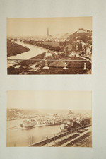 PHOTO Albumine	Allemagne	paysage planche de 2 photos	10X14cm	1890