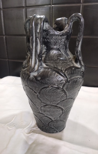 Ancien vase amphore anses - ancien, 4