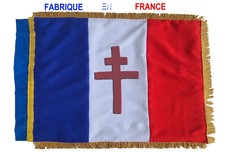 Drapeau luxe - tricolore avec