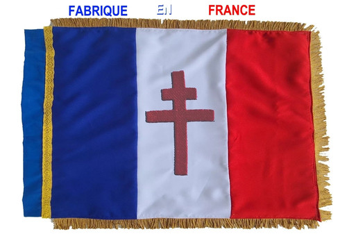 Drapeau luxe tricolore - drapeau,