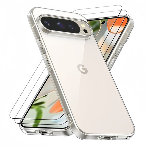 Coque transparent 2 verre - +,