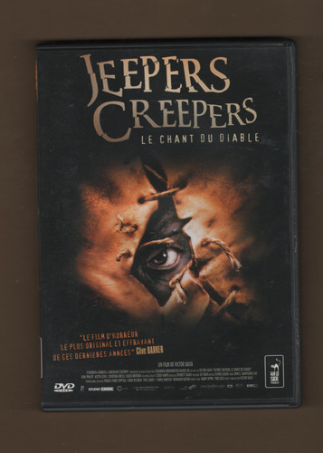 Dvd jeepers creepers - 'jeepers,