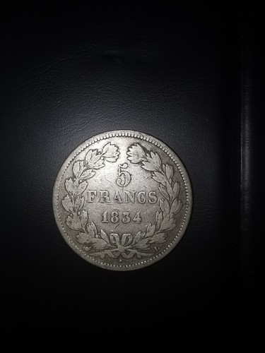 Belle pièce argent 5 - belle, de