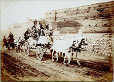 Egypte, Vieux Caire, corbillard Tirage vintage,  Tirage citrate  8x11  Cir