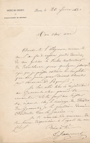 Eugène jancourt lettre - eugène,