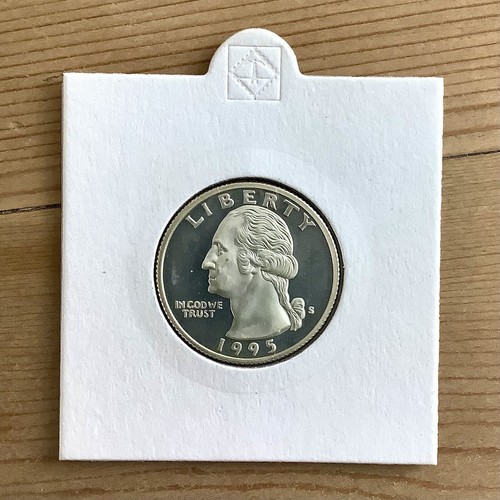 Quarter dollar washington 1995 - quarter,