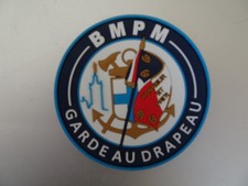 écusson pompier pvc de la