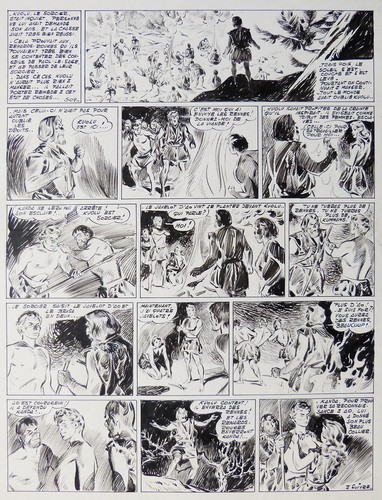 Planche originale dessin - , de
