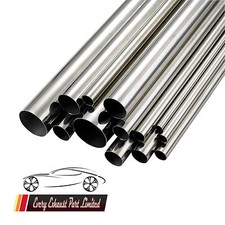 Tuyau d'�chappement tube mural 38 mm 1,5" x 500 mm T304 en acier inoxydable p...
