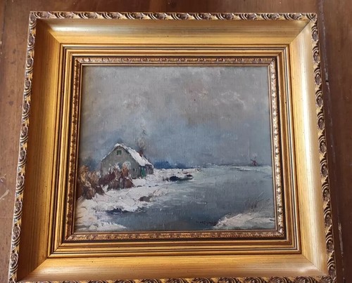 Tableau hollandais signé - hollandais,