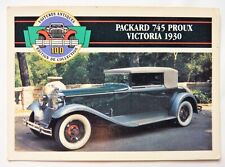 Carte panini voitures antiques n° 38 PACKARD 745 PROUX VICTORIA 1930