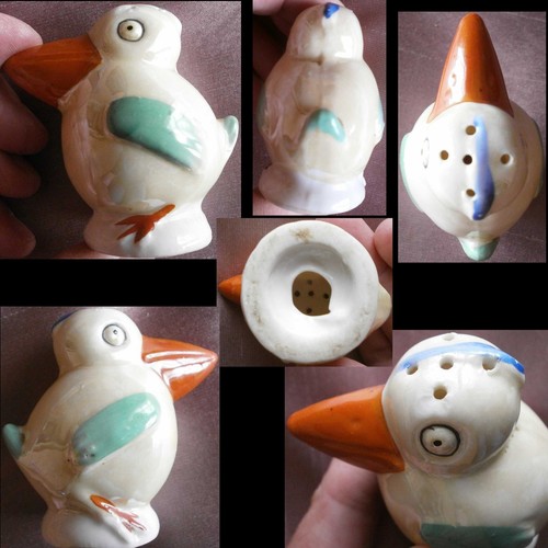 Ancien saleron zoomorphe - , "