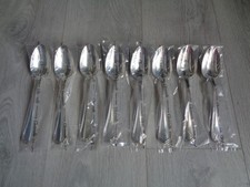 LOT DE 8 CUILLERES A SOUPE CHRISTOFLE MODELE SPATOURS SOUS BLISTER NEUVE