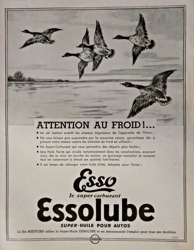 Publicité presse 1936 esso - de,