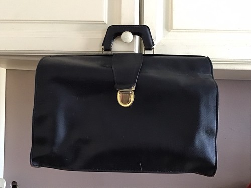 Sacoches vintage cuir medecin - vintage,