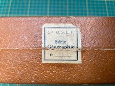 Coffret bandes images fixes : Géographie relief - Climat Sté OSEF